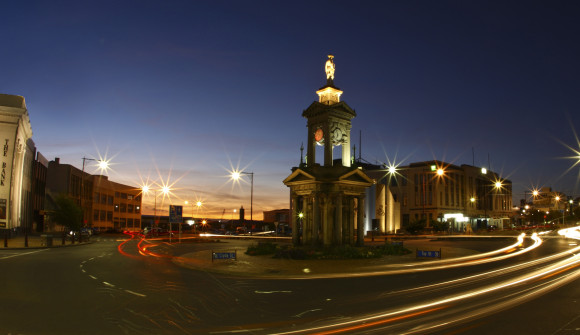 Invercargill at night