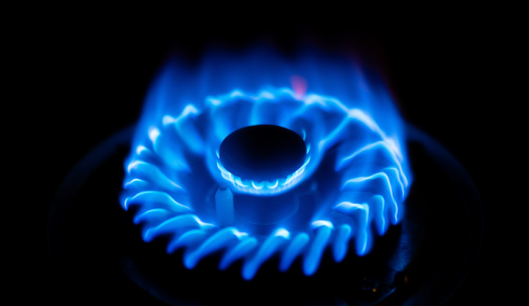 gas blue flame