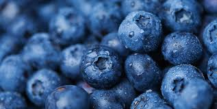 Fresh blueberries