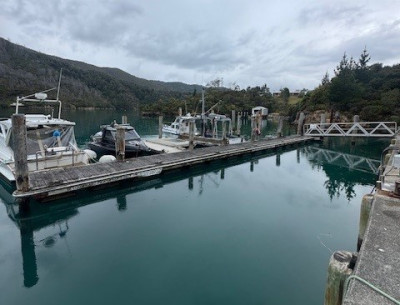 View overlooking Elaine Bay