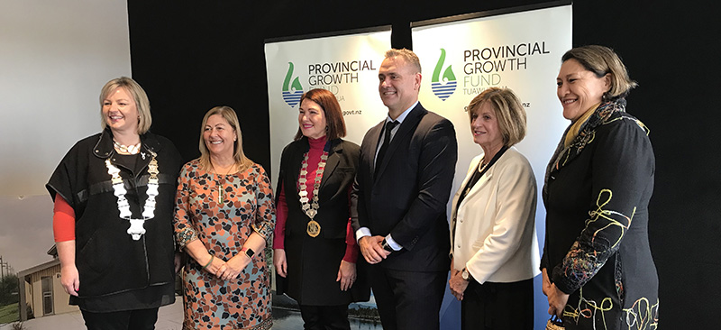Mayors of the Hawke's Bay area.