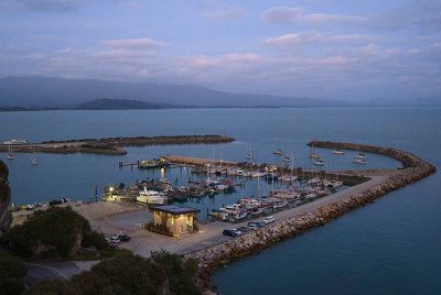 View overlooking Port Tarakohe 
